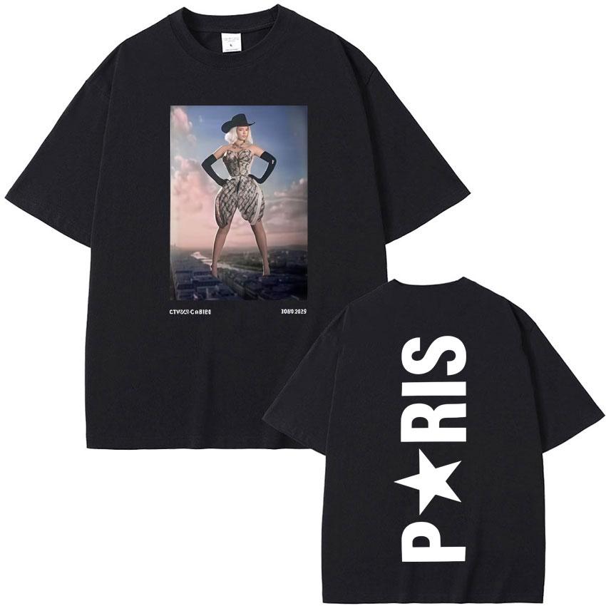 Singer Beyonce Cowboy Carter Harajuku Graphics Tshirt Humor High Quality Unisexs Women Short Sleeve Hip Hop Casual Tees