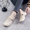 Fashion New Women's Half-pack of Drag Sandals, Middle-aged and Elderly Lazy Soft-soled Hollowed-out Non-slip Waterproof Sandals