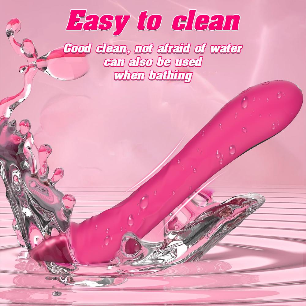 POMFW Dildo Sex Toys 12 Vabration Models Women Masturbator G Spot Vibrator Adult Anal Plug Silicone USB Charging