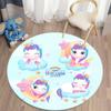 Unicorn Kids Rugs for Living Room Rugs Kids Animal Rugs Kids Games Round Rugs In Kids Room Home Decor Floor Mats