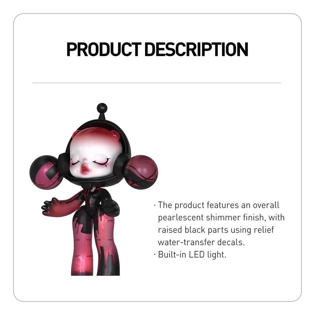 POP MART MEGA SKULLPANDA Red Crystal Series 400%