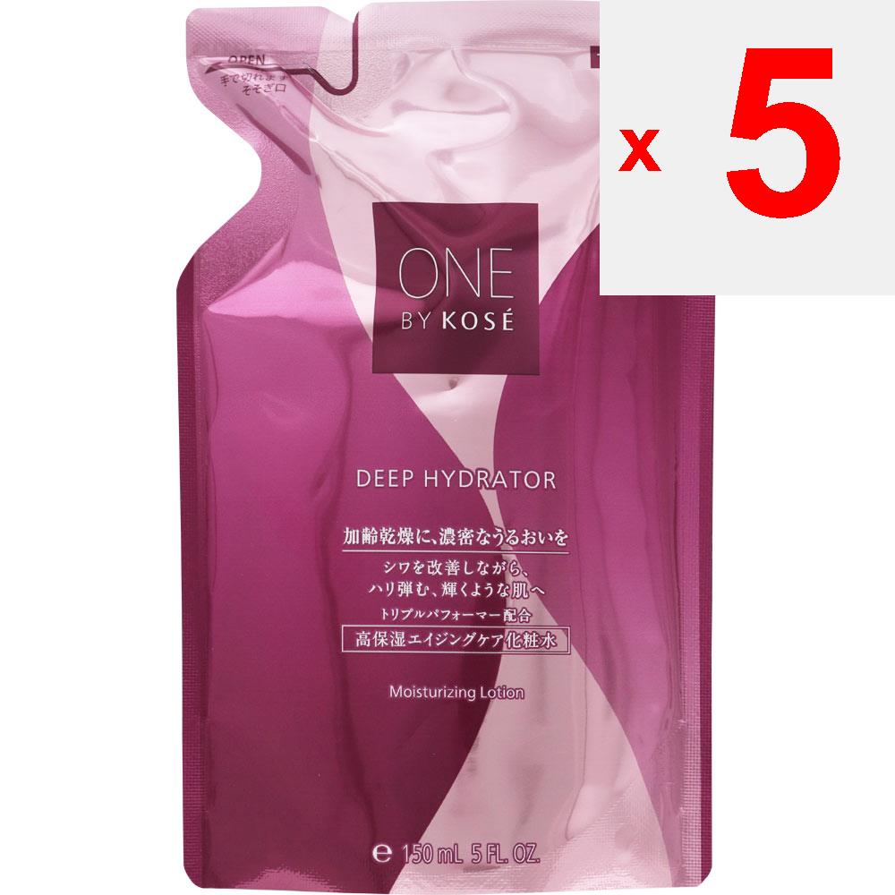 Kose One by kosei ONE BY KOSE Hidratante Profundo Tsumekaeyo 150mL (quase droga) Loção Aplicar na pele limpa após a limpeza. Aplicar na pele limpa após a limpeza