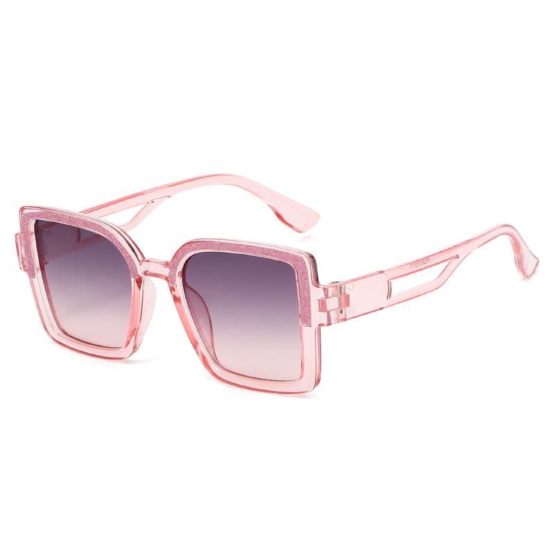 

New Kids Goggles Minimalist Rectangular SunGlasses Recreation Diamond Inlaid Boys Girls Eyeglasses Trend Children Sunglasses UV Protection 400