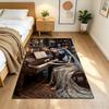 Corpse Bride Eternal Love In Graveyard Non-Slip Home Carpet Design for Office Decor Living Room Bedroom Gift