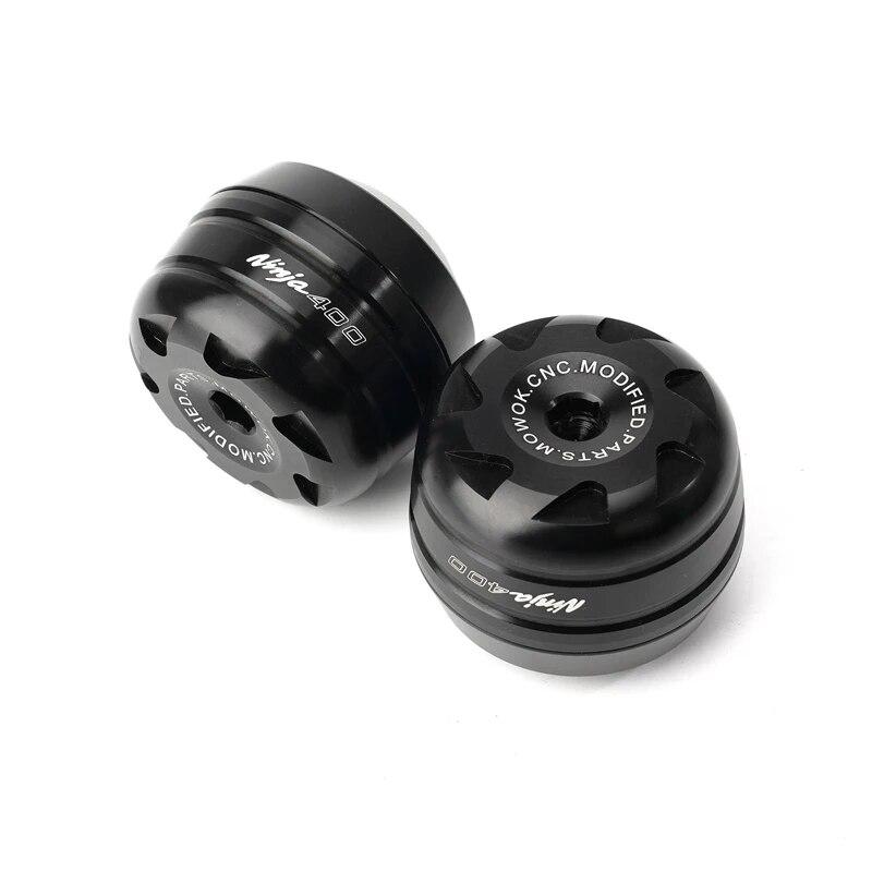 Motorrad Vorne Hinten Gabel Sliders Crash Pad Rad Fallen Schutz Für KAWASAKI NINJA 400 NINJA400 2018 2022