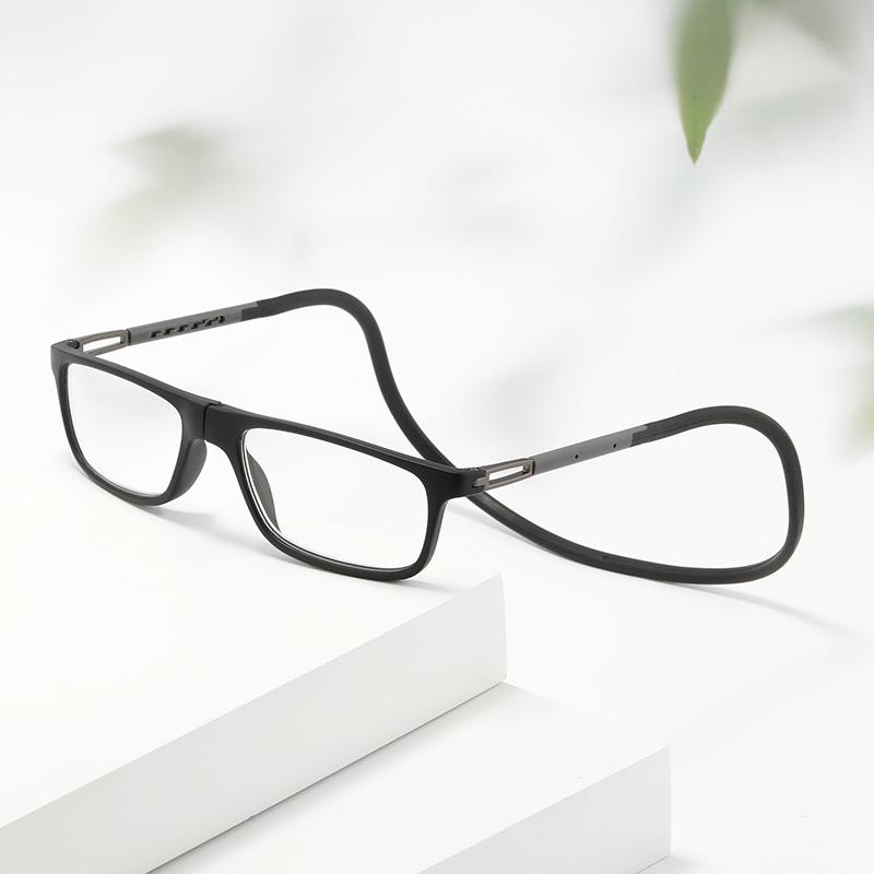 Unisex Magnetic Hanging Neck Reading Glasses - Stylish and Portable