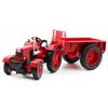 1/18 Scale Alloy Farm Retro Tractor Toy, Clear Structure Safe Alloy Engineering Vehicles Toy for Kid's Toy for Collection