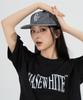 Peijeuhwaiteu Pw Logo Washed Flat Visor Cap (Charcoal)