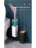 360° Wall-Mounted Silicone Toilet Brush, Golf Design