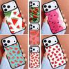 Cute Summer Fruit Watermelon Phone Case for iPhone 16e 15 14 13 12 17 Pro Max Plus Air 17pro Cover Coque
