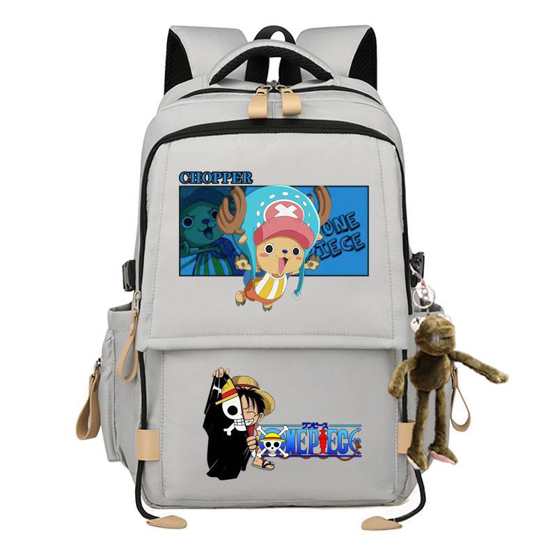ONE PIECE Backpack Teen Student Large Capacity Fashion Backpack
