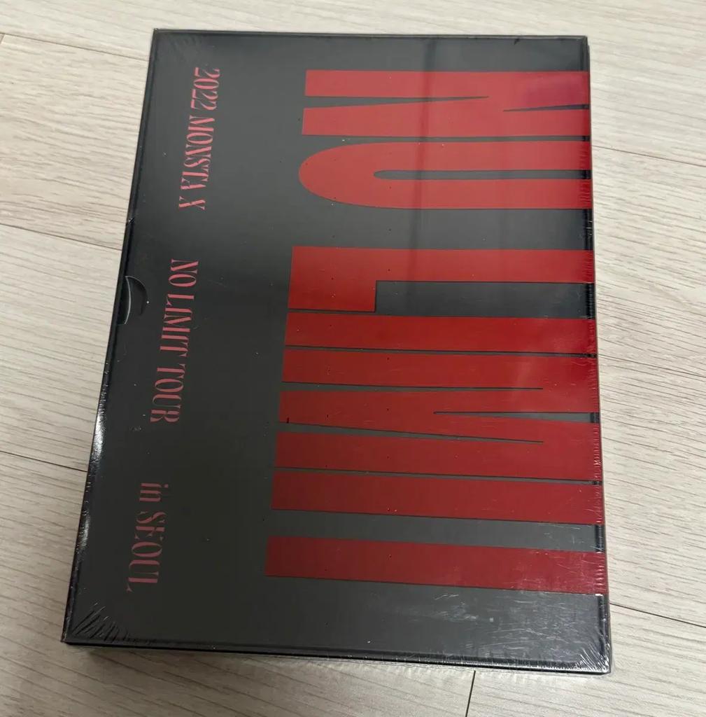 MONSTA X 2022 NO LIMIT DVD (Unopened)