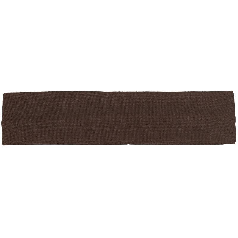 Popular Solid Color High-Elastic Sports Headband for Yoga, Fitness, Running, and Sweat Absorption