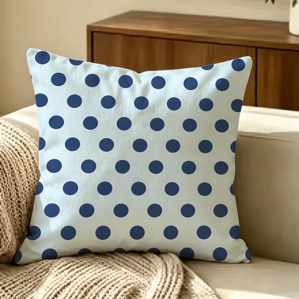 Graphic Polka Dot Cushion Cover Pillow Cover Nordic Minimalist Throw Doublesided Print Cushion Case For Sofa Bedroom Decor