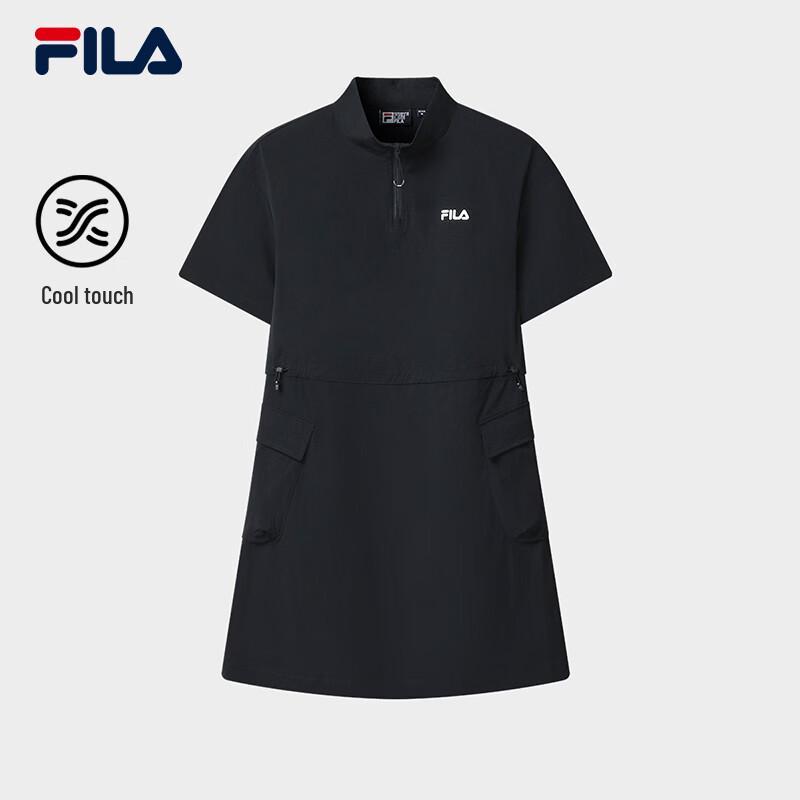 FILA Women's Woven Polo Shirt Dress