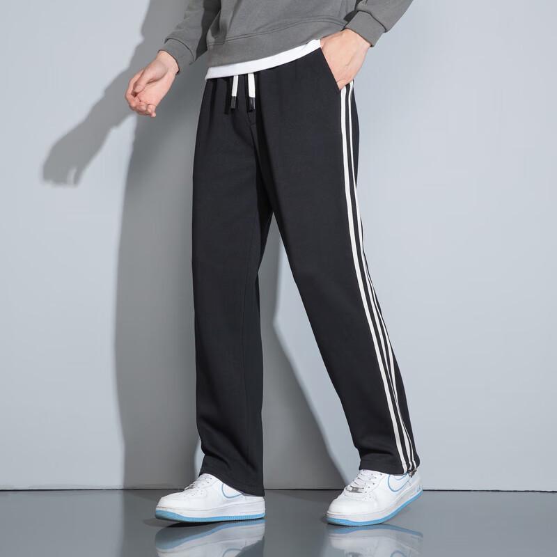 Xiaofu Men's Three-Stripe Jogger Sweatpants