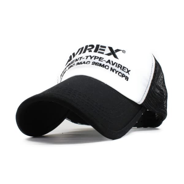 

AVIREX Mesh NUMBERING Plus XL Men s Cap, USA, Size, (White (NUBERING), XL)