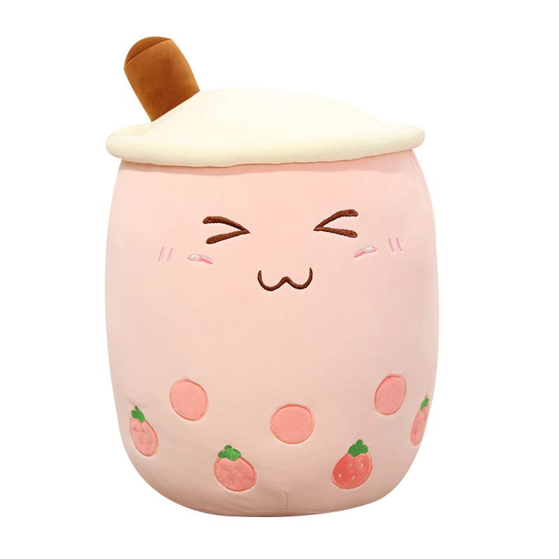 24355070cm Bubble Tea Boba Cup Soft Stuffed Plush Pillow Cushion Kawaii Cute
