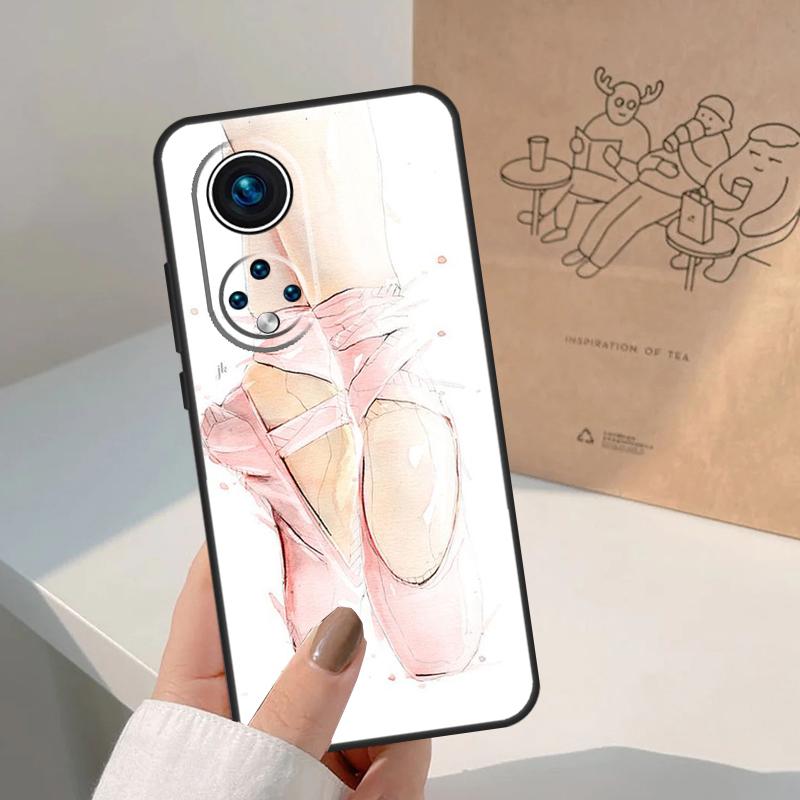 Ballerina Ballet Dance Girl For Honor Magic 8 Pro 5 6 7 Lite Case For Honor Win RT 200 400 50 70 90 X8b X9a X9b X9c X9d