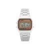 CASIO VINTAGE Quartz Movement Stainless Steel Strap Watch Unisex Gold Dial A158WEA-9JF