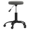 Office Chair Swivel Dark Grey Velvet