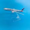 Escala 1/400 16cm Modelo de Avión Americano Boeing 777 Avión de Panel Aviones de Metal Fundido a Presión