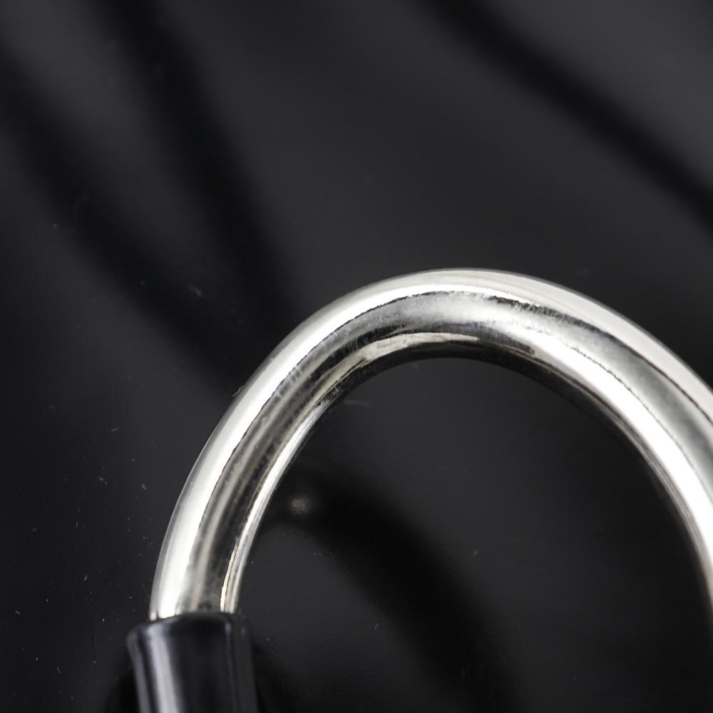 Prada One Belt Shoulder Bag Black Patent Leather Women Used