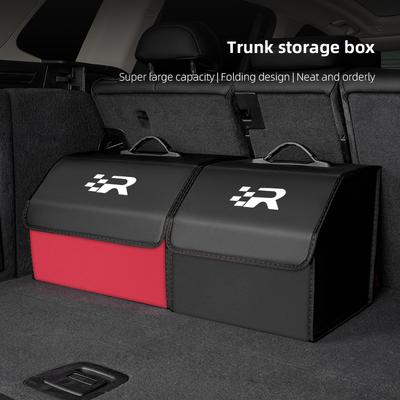 Xkzh8 Car Trunk Storage Box Foldable Auto Organizer Bag Accessories For Tarraco 5F FR Arona Mk1 2 6J Leon Alhambra Ibiza 6l Mk2 R