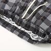 Men's Plus Size Plaid Casual Shorts – Elastic Waist Drawstring Loose Fit Summer Shorts (5XL-11XL)