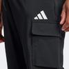 Adidas Warm Comfortable Skin-Friendly Casual Work Pants Men Bottoms Black JF3538