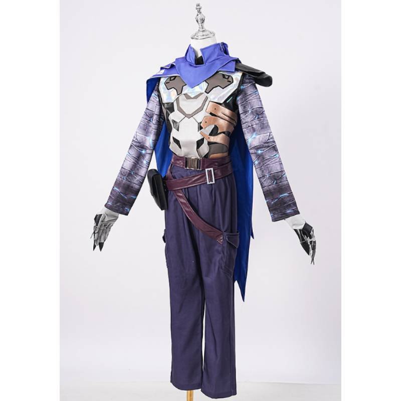 Valorant Omen Cosplay Costume With Polyester Fabric For Game Fans