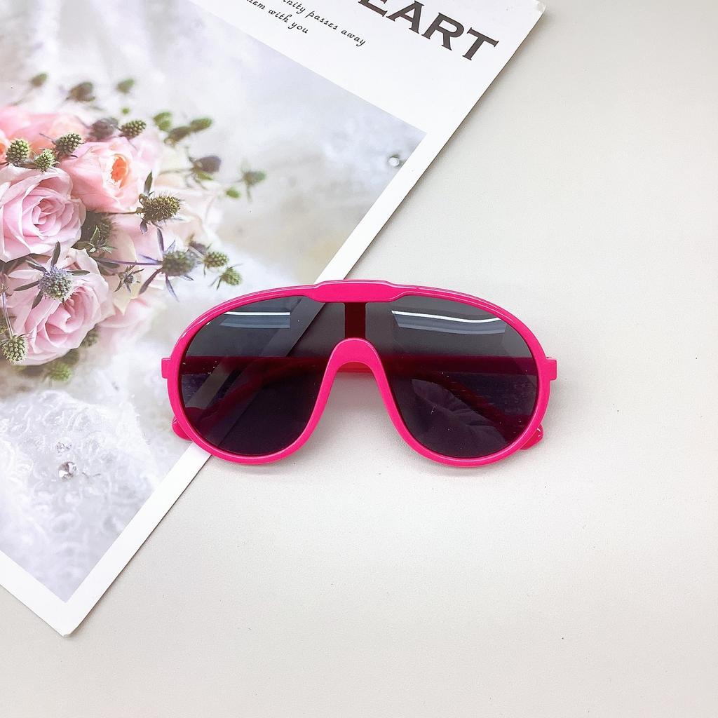 2025 UV400  Retro sports children's sunglasses with eye protection and sun shading concave design, boys' sunglasses for cycling