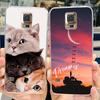 For Samsung Galaxy S5 Case G900F G900I G900M G900A G900T Cute Painted Cover Soft TPU Phone Case For Samsung S5 S 5 GalaxyS5 Bags