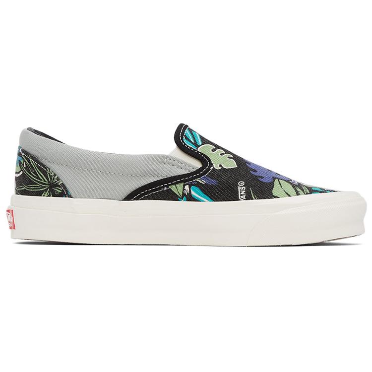 Vans Og Classic Slip On Lx 'Parrot Hawaiian Black' VN0A45JK4KX