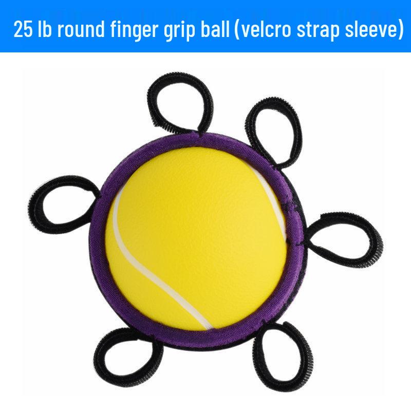 Five-Finger Grip Ball for Hemiplegia Rehabilitation and Elderly Wrist & Finger Strength Training Device