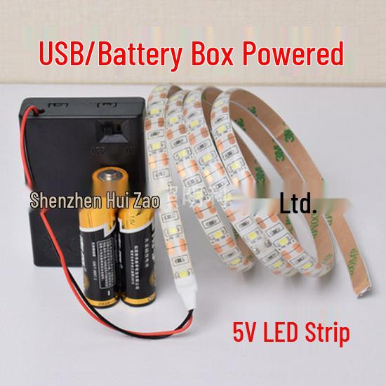 5V Waterproof Soft LED Light Strip 2835 SMD for DIY Street Stall or Clothing Models