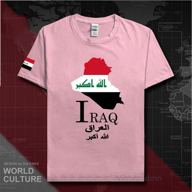 Republic Of Iraq Iraqi Irq Baghdad Unisexs T Shirt New Top Tshirt Short Sleeve Clothes Sweatshirt National Team Summer Fashion Tee