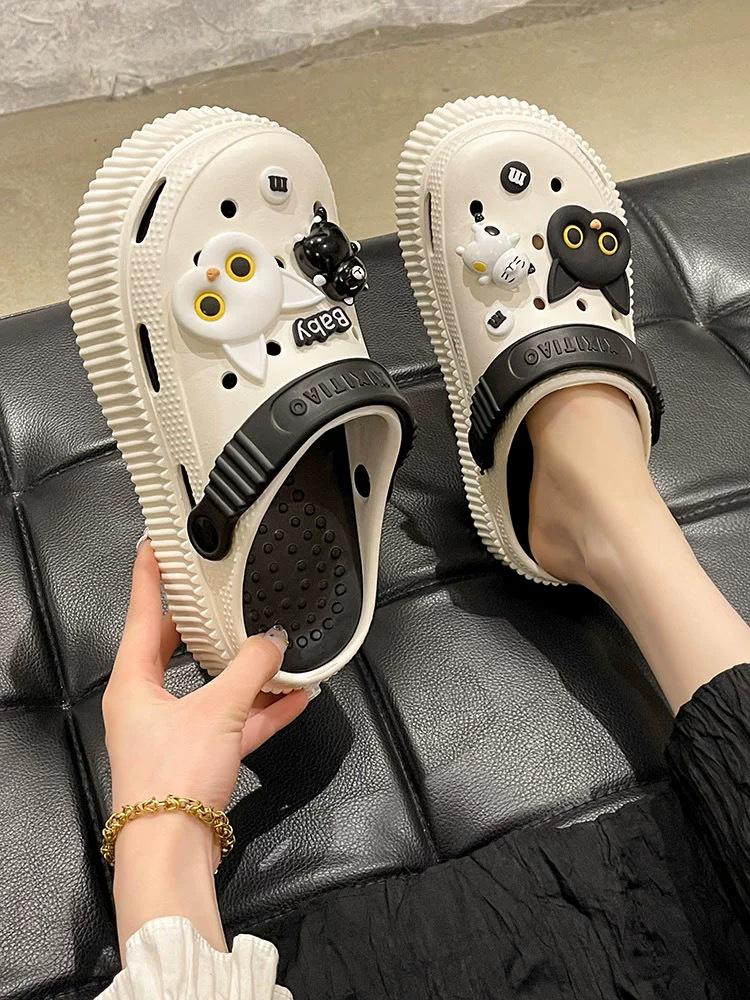 Women's Height-Boosting DIY Closed-Toe Platform Sandals