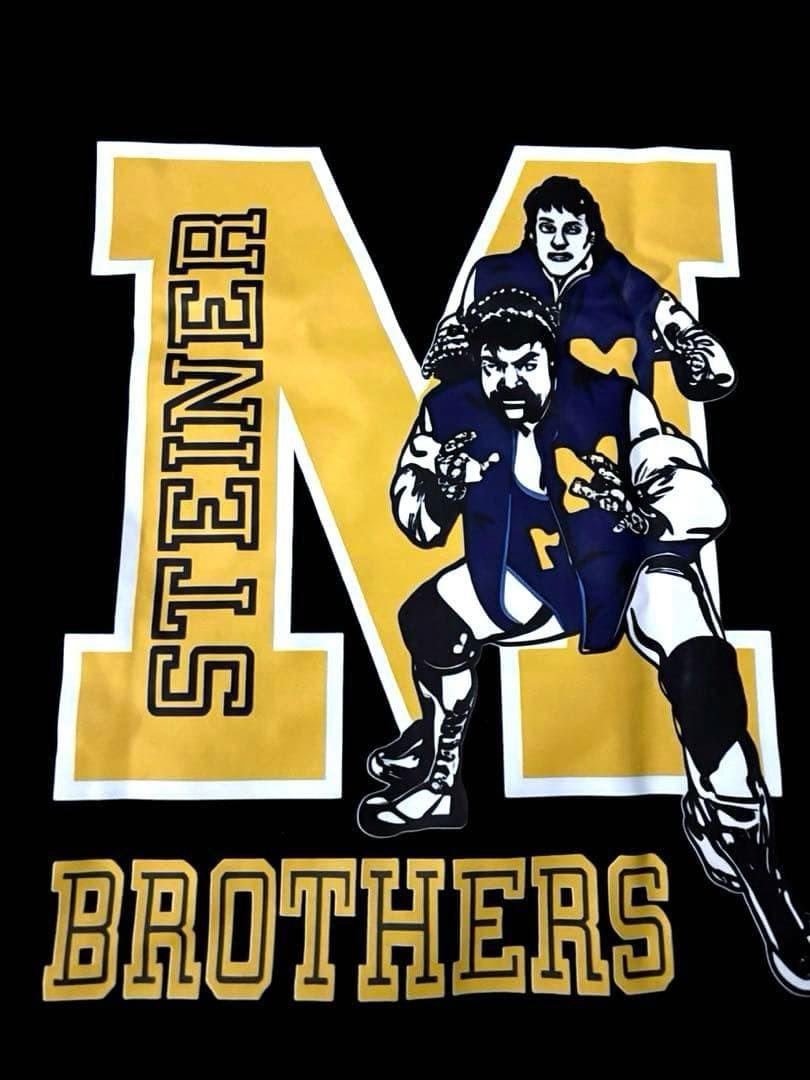 Steiner Brothers T- Pro Wrestling WWE WWF Road Warriors Unisex T-Shirt M