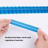 50/100pcs Disposable Bouffant Caps Stretch Net Hair Head Cover Non Woven Fabric Dust Strip Hat Cooking Kitchen Bathroom Supplies