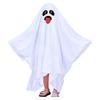 Ghostes Halloween Costumes White Ghostes Cloak Cape Halloween Cloak Cape Hat Ghostes Cosplay Supplies