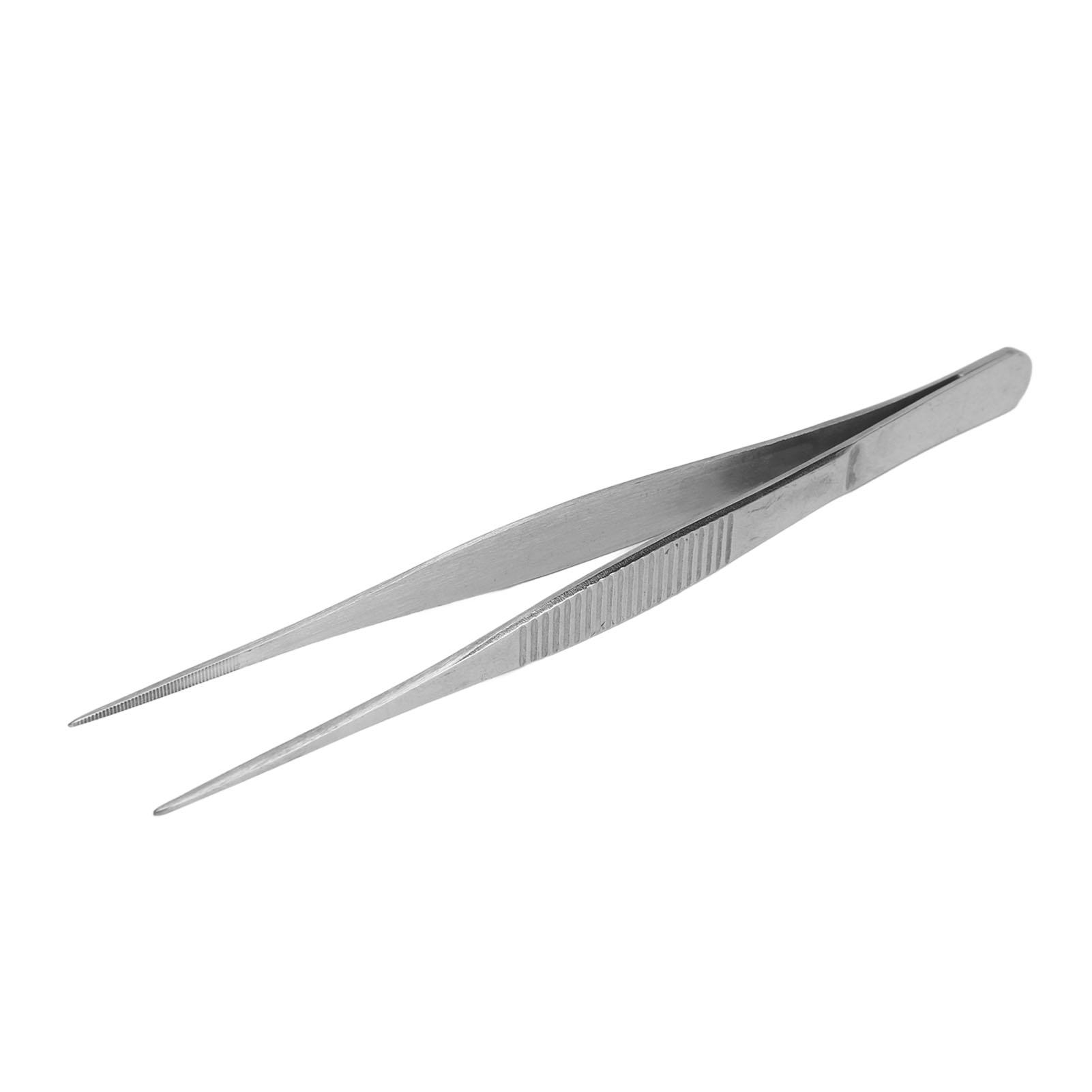 

16 см пинцет из нержавеющей стали 304 высокоточный зубчатый тонкий пинцет для лабораторных хирургических операций Blunt