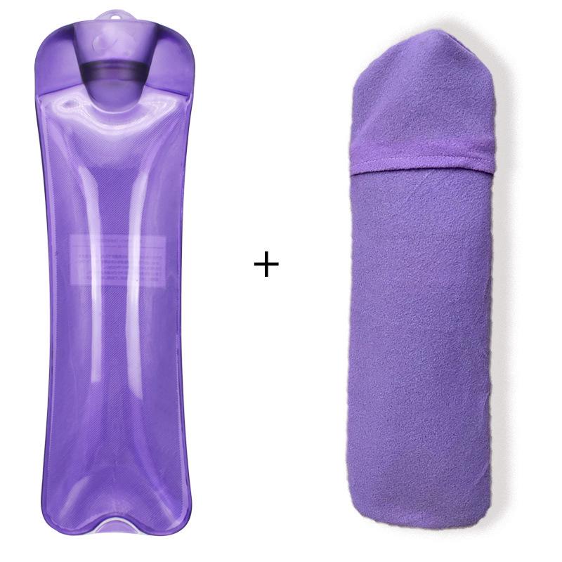 Long PVC Hot Water Bottle Hand Warmer & Massage Bag