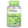 Solaray Lemon Balm 475mg Veggie Capsules, 100 Count