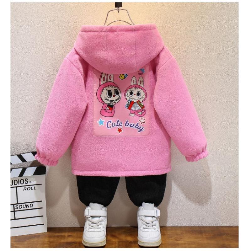 Children's LBB Double-sided Coat, Loose Coat for Girls Spring and Autumn