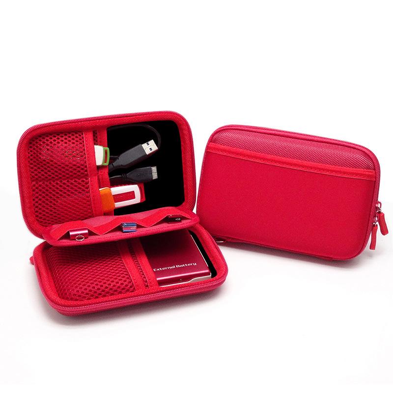 

Electronics Accessories Storage Power Bank Bag Waterproof Shockproof Hard Drive Case Cable Hdd Ssd Travel Cable Organizer Bag