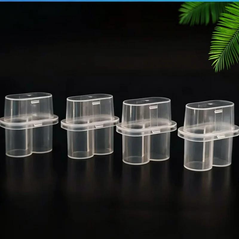 10PCS Mini Vial Case 3ml Peptide Storage Box Injection Vial Holder Peptide Freezer Storage Case Refrigerator Peptide Container