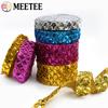 2/5/10M Sequin Lace Braided Band Decoration Ribbon for Clothes Not Elastic Trim Cosplay Dance Dress Wedding Sewing Accessories