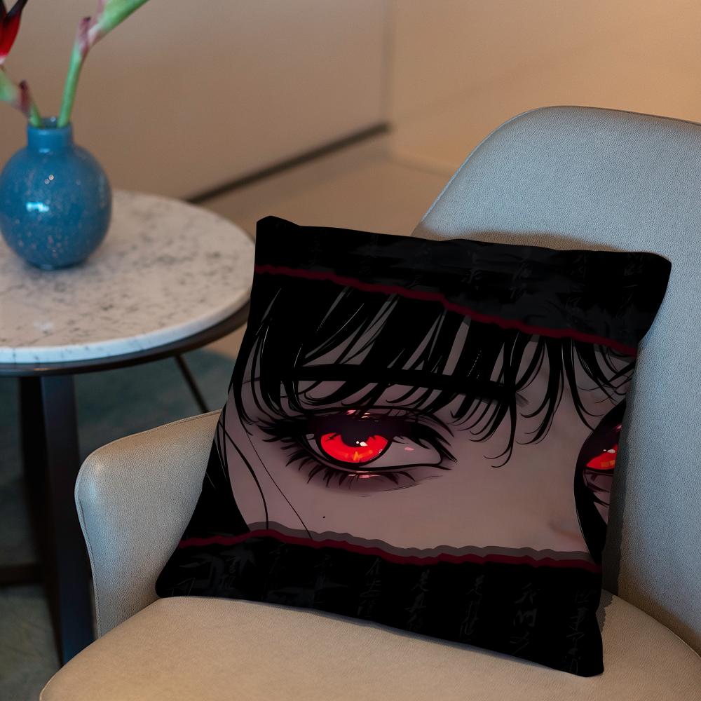Hinata Cushion Cover 2-in-1 Reversible Plush Pillow Cover | Car/Sofa/Bed | Perfect Gift