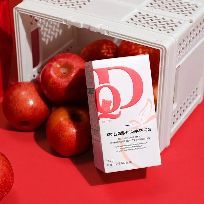 Dear Queen Apple Cider Vinegar Gummies 60 X 1 Bottle/1 Month